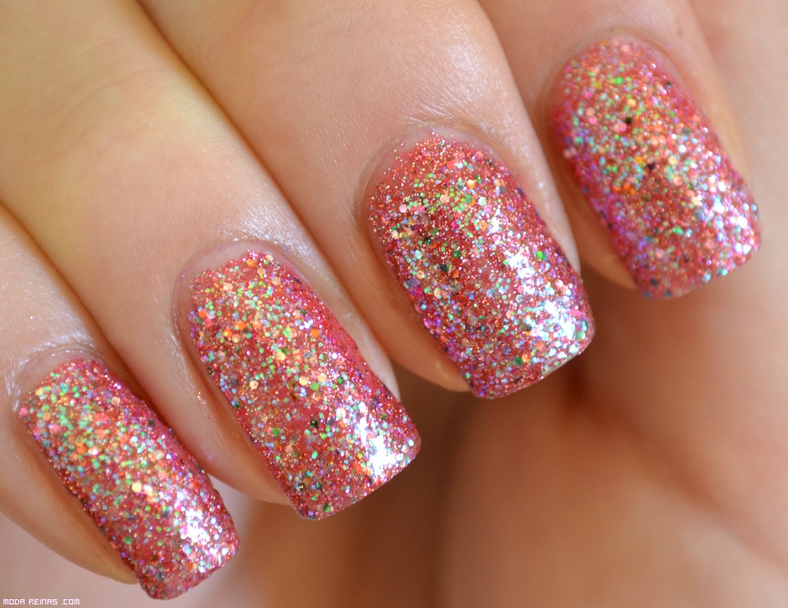 Simple Glitter Nail Art Step by Step - wide 3