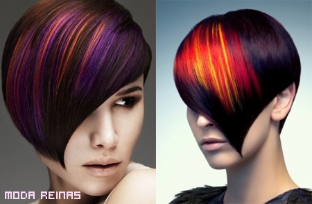 Color Pelo Rubio on De La Tendencia Del Cabello Multicolor   Que Puede Llevar Colores